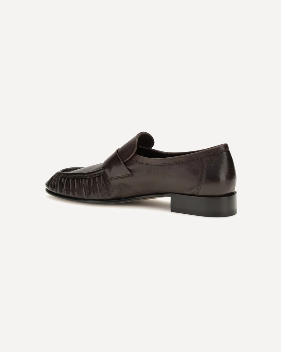 The Row Soft suede Loafers, view 5