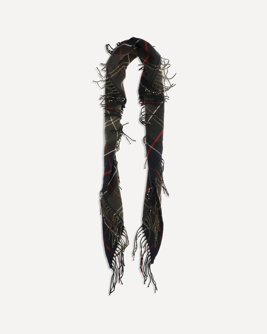 BARBOUR Kirklees Tartan Scarf, view 2