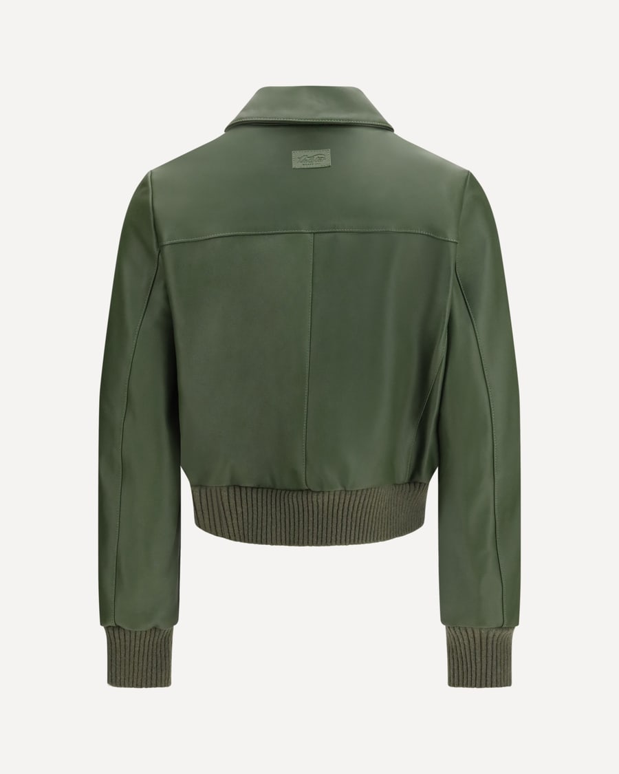 VALSTAR Cropped nappa Valstarino Jacket, view 2