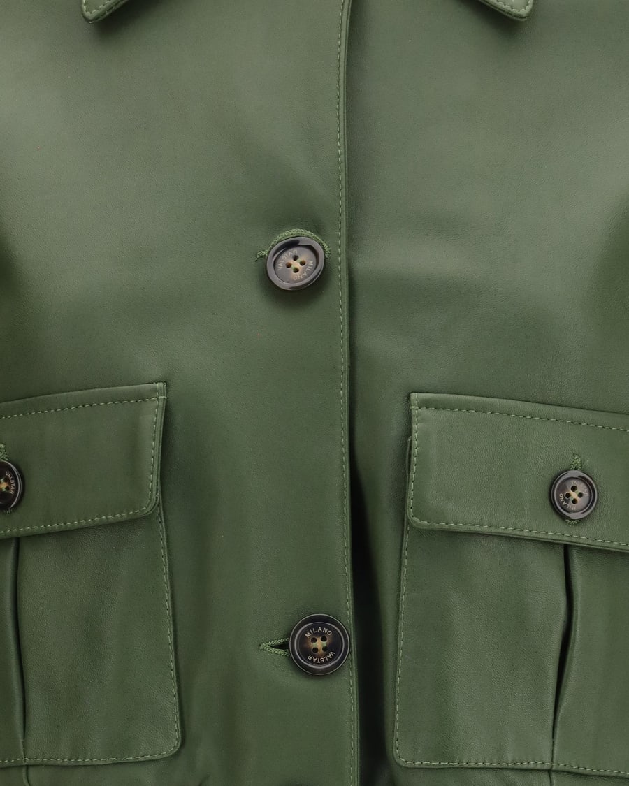 VALSTAR Cropped nappa Valstarino Jacket, view 5