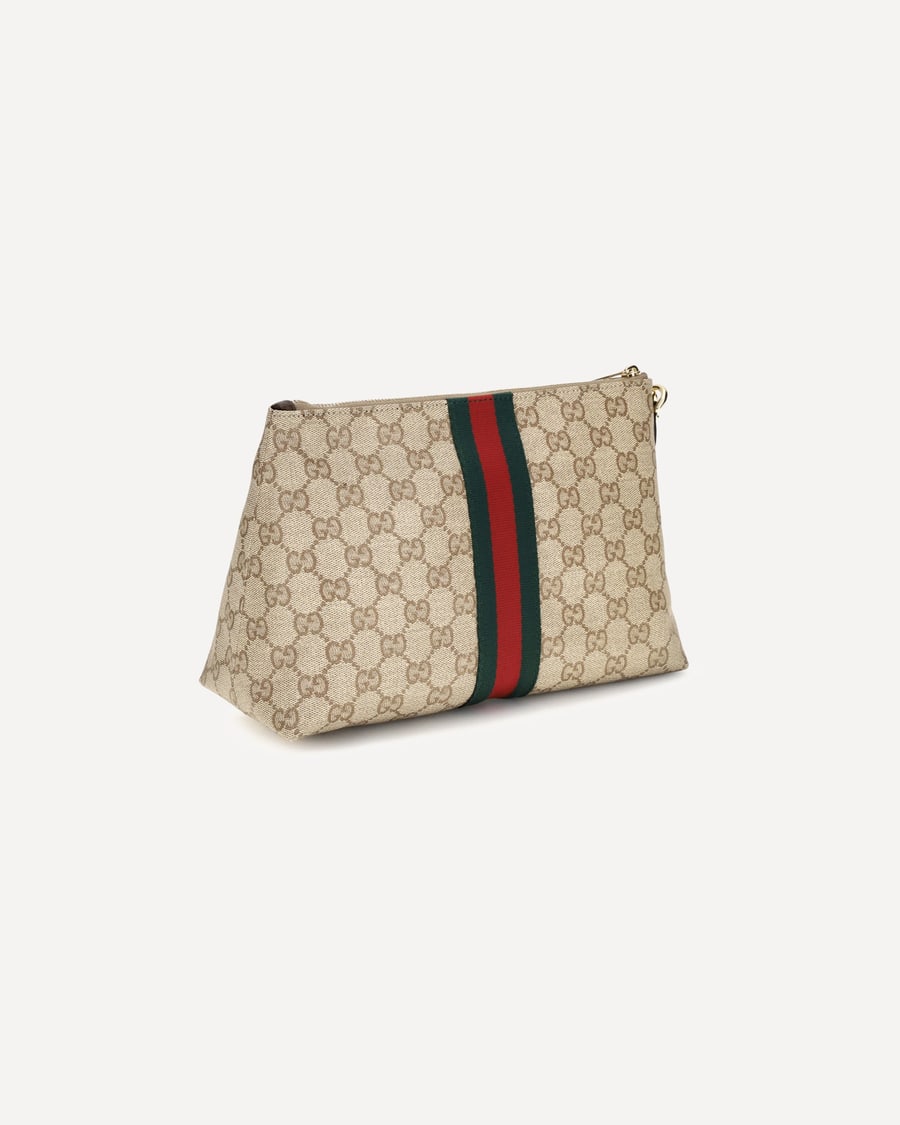 Gucci Small GG Web Pouch, view 5