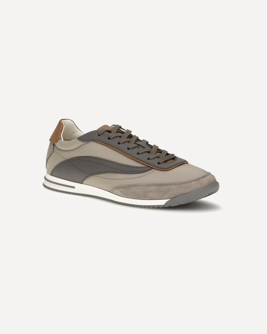 Brunello Cucinelli Lace-up suede Sneakers, view 4