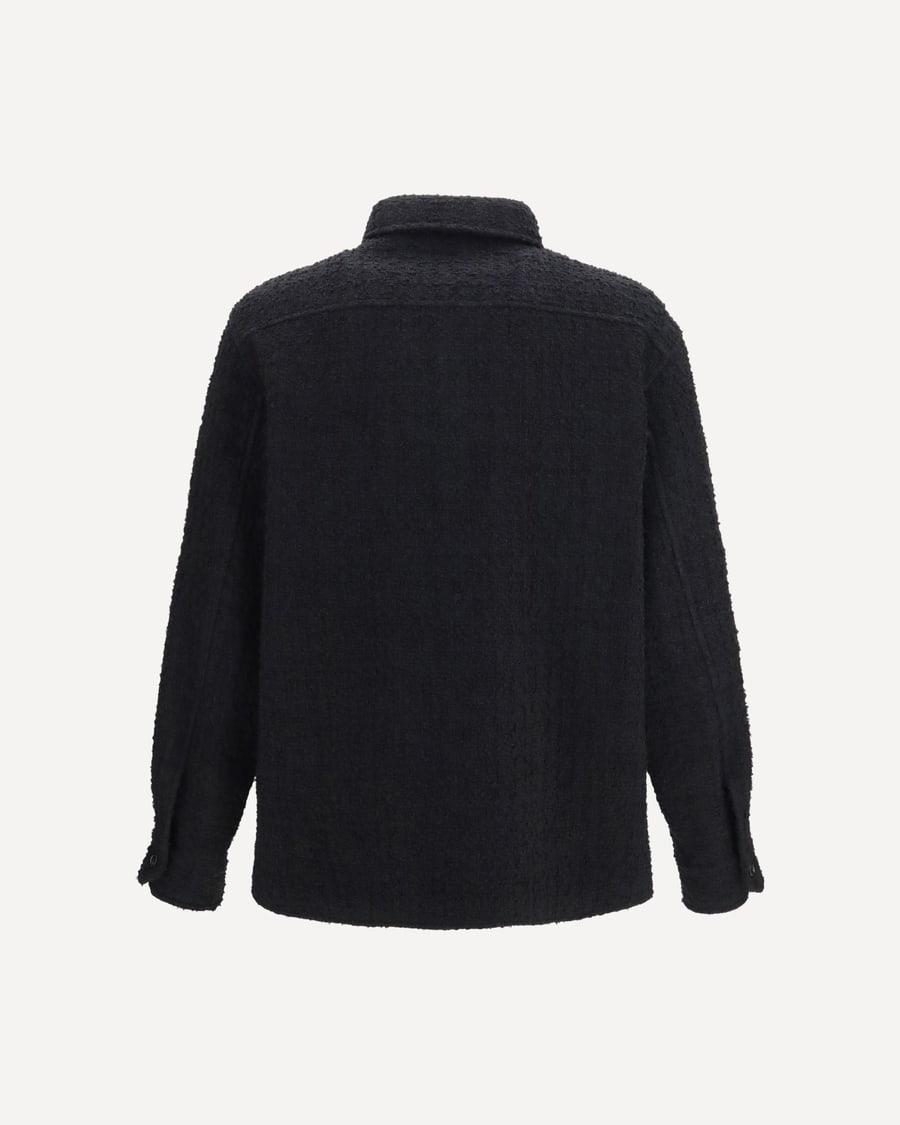 VALENTINO Textured high-neck Jacket, view 2