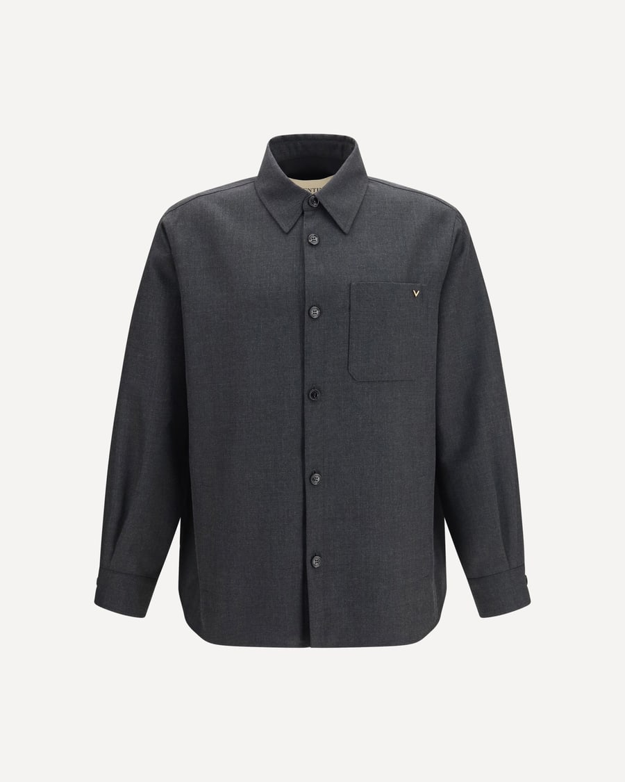 VALENTINO VLogo wool blend Jacket, view 3