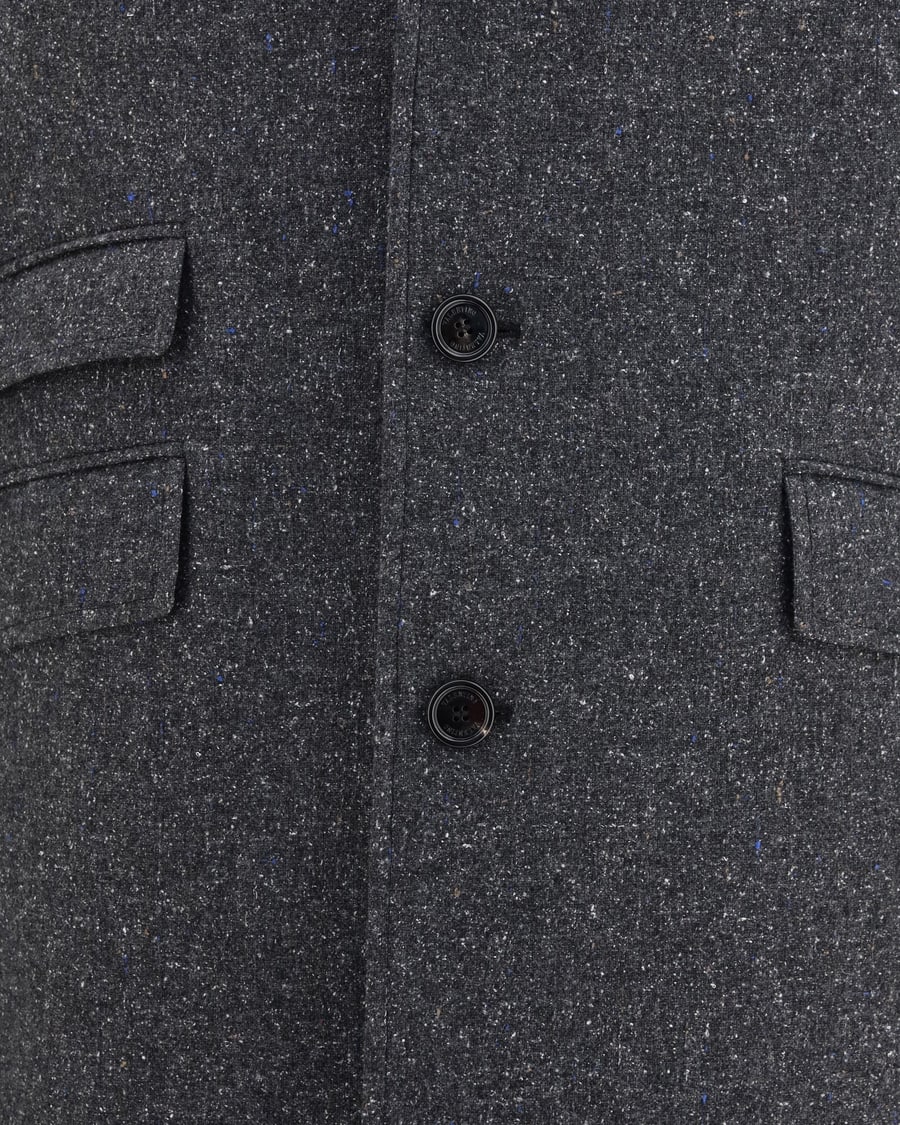 VALENTINO Long single-breasted Coat, view 5