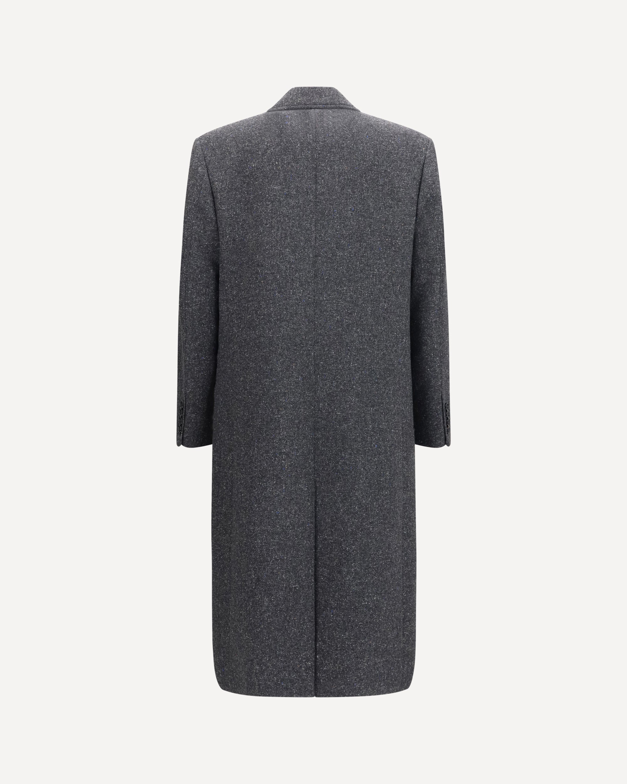 VALENTINO Long single-breasted Coat, view 2