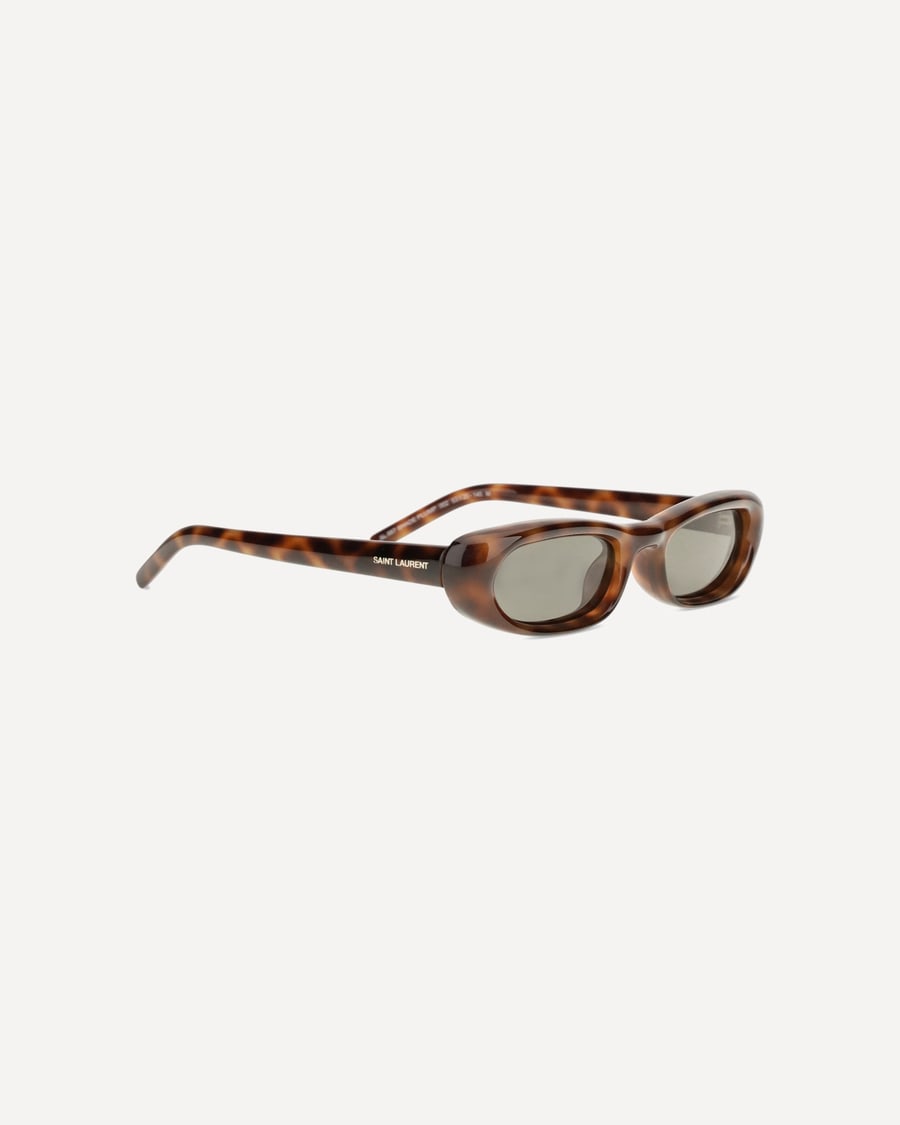 Saint Laurent Tortoiseshell Sunglasses, view 4