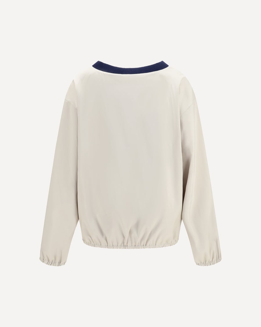 Miu Miu Pongé tec Sweatshirt, view 2