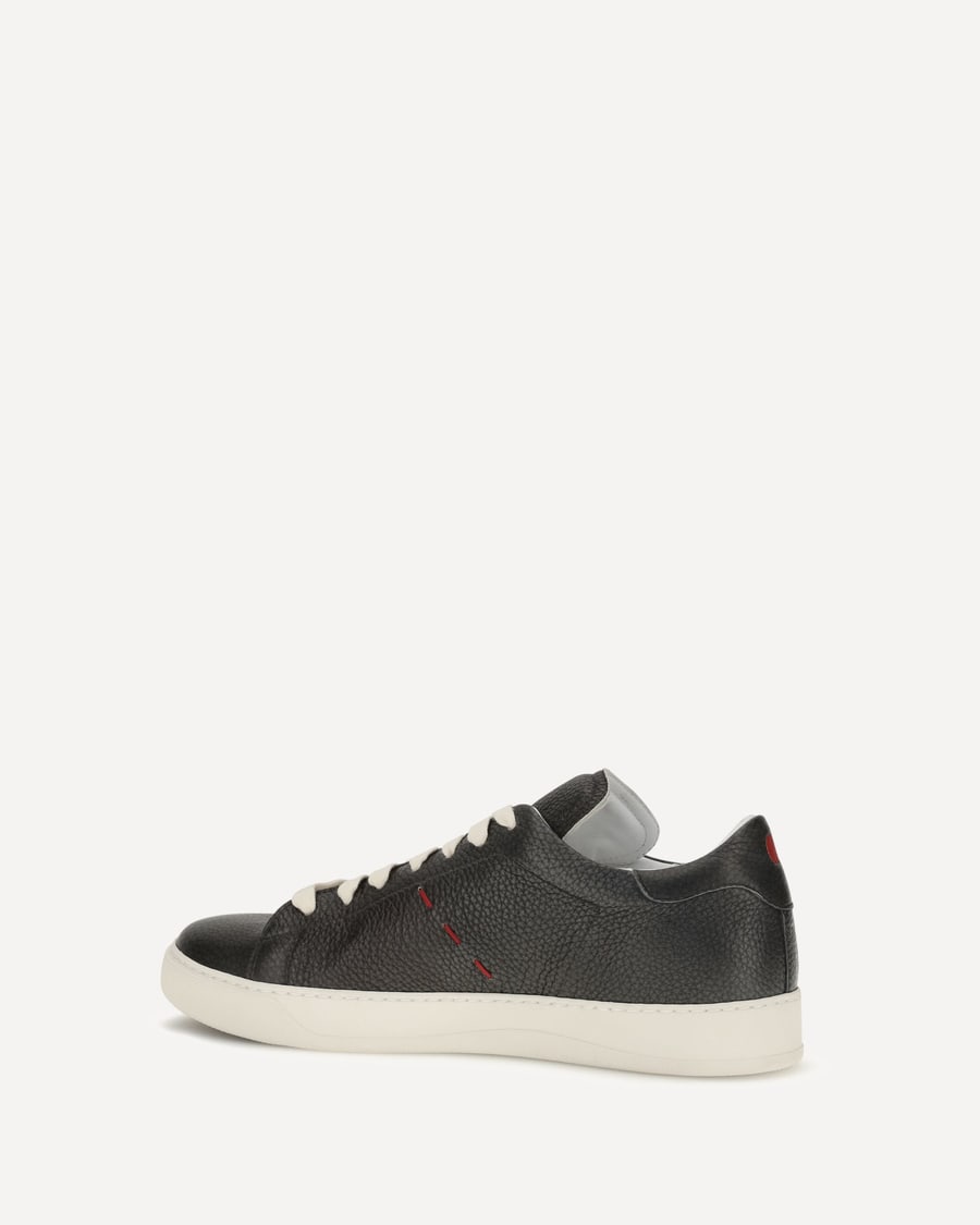 KITON Leather Sneakers, view 2