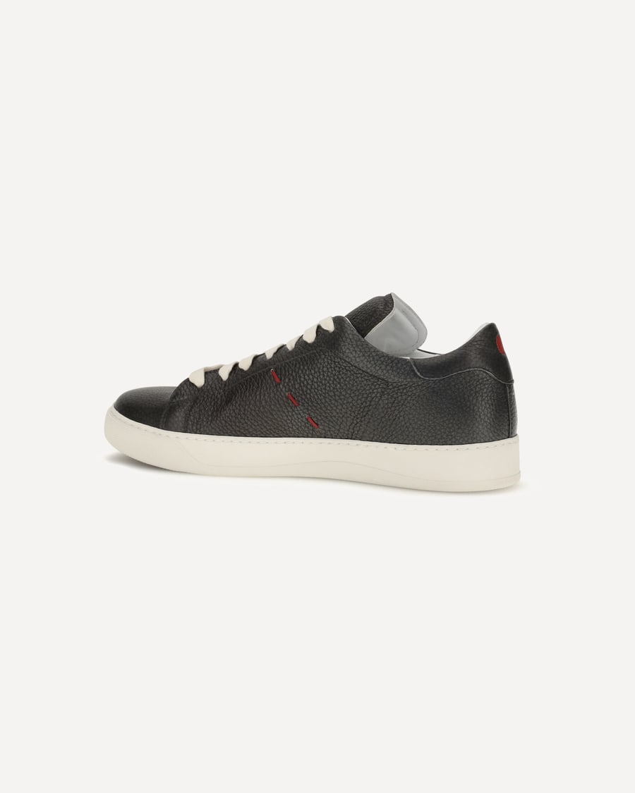 KITON Leather Sneakers, view 5