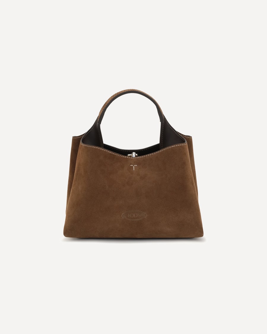 Tod's Suede Handbag, view 3