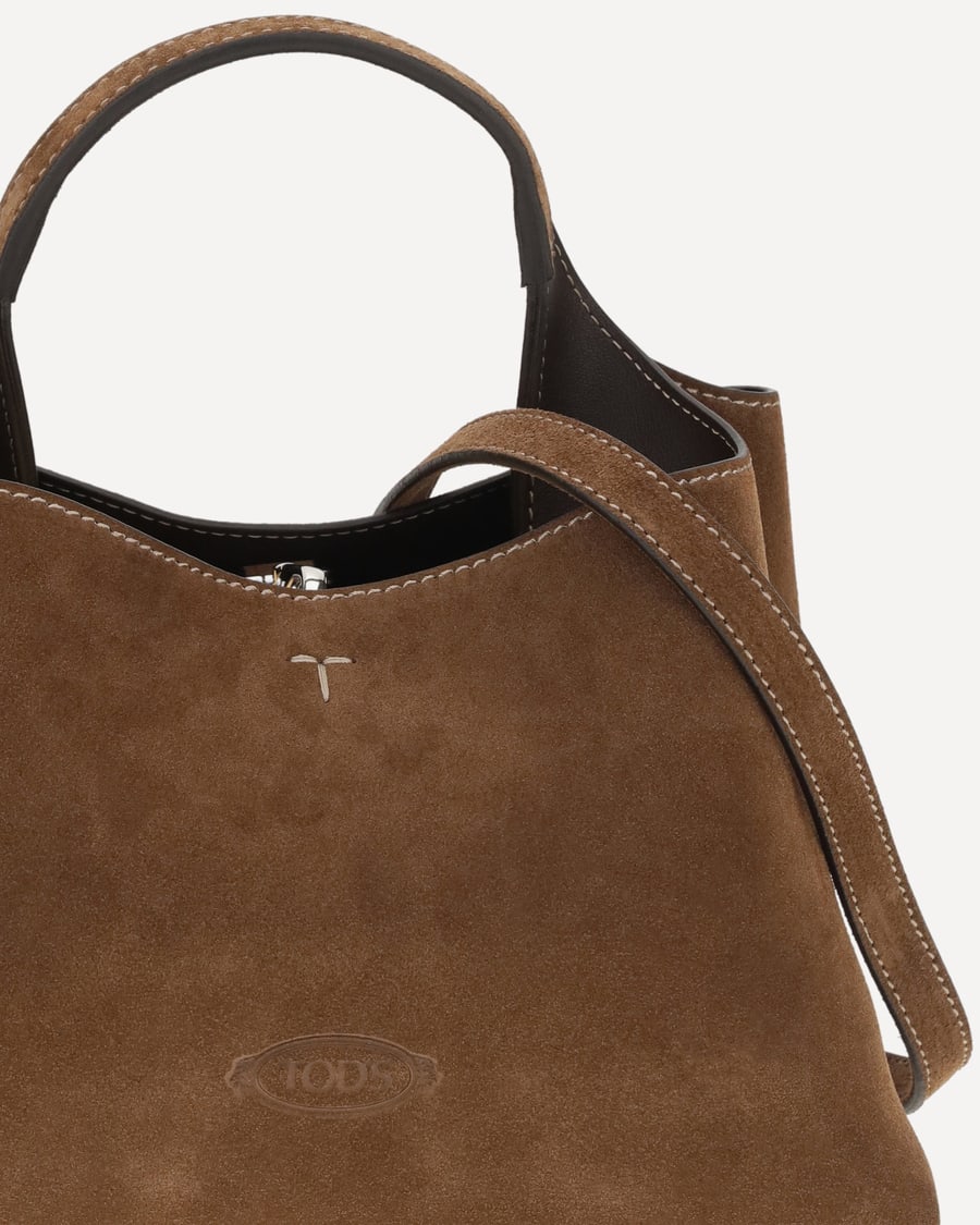 Tod's Suede Handbag, view 6