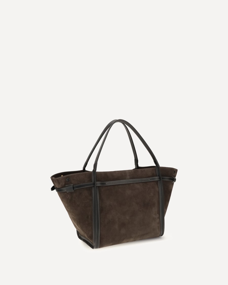 Tod's Suede Tote Bag, view 2