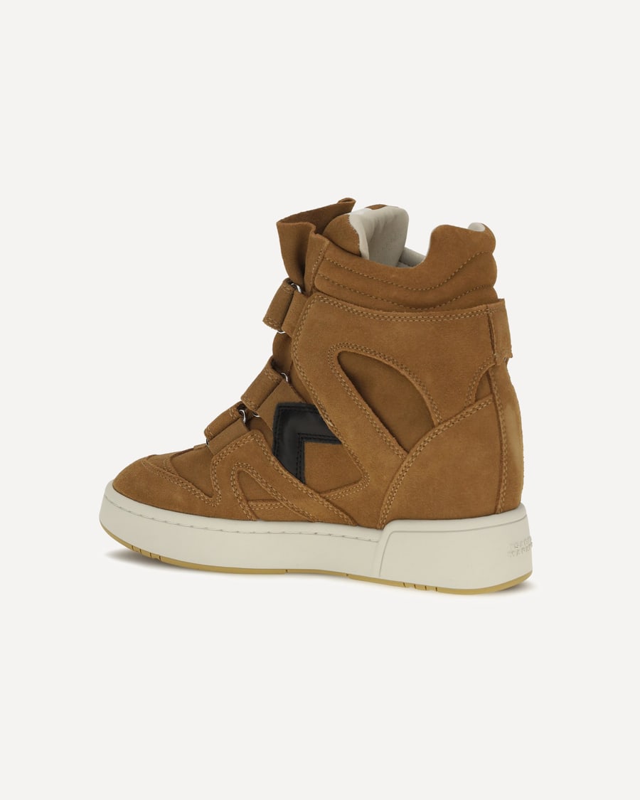 Isabel Marant Leather Sneakers, view 5