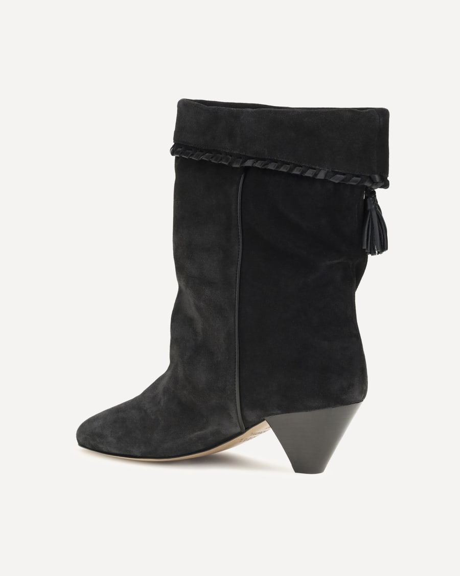 Isabel Marant Draped suede Boots, view 5