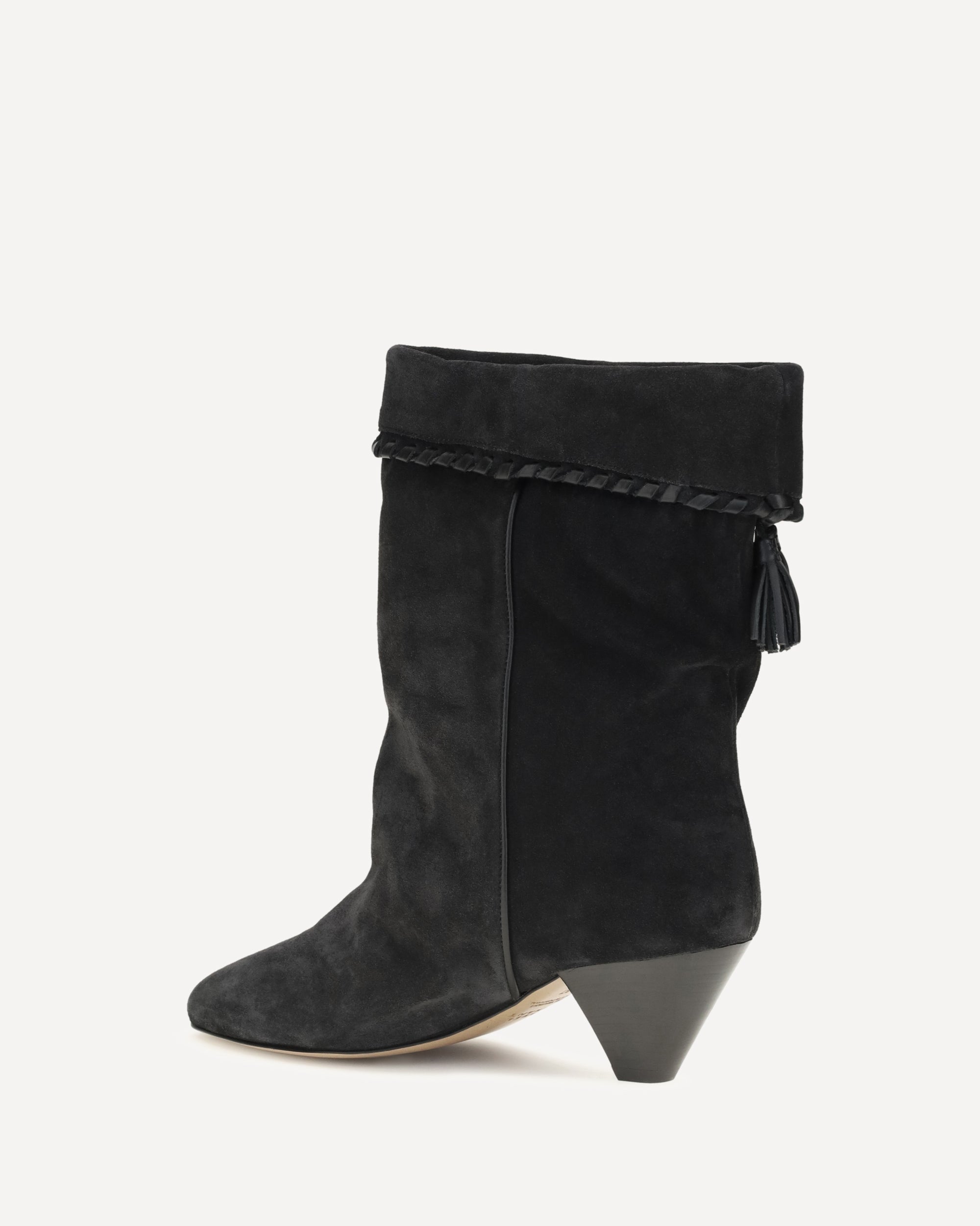 Isabel Marant Draped suede Boots, view 2
