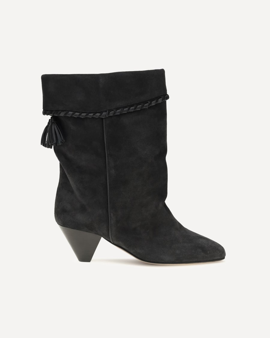 Isabel Marant Draped suede Boots, view 3