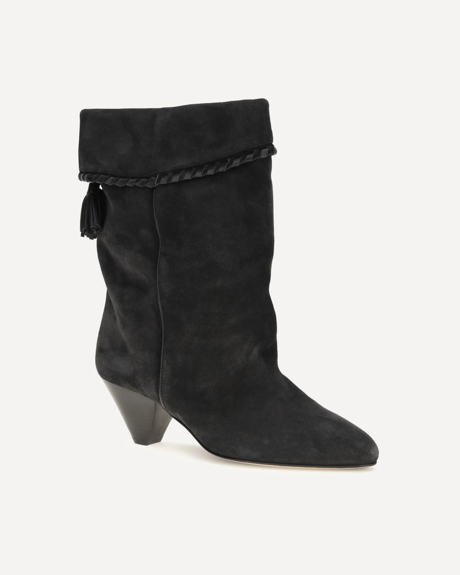 Isabel Marant Draped suede Boots, view 4