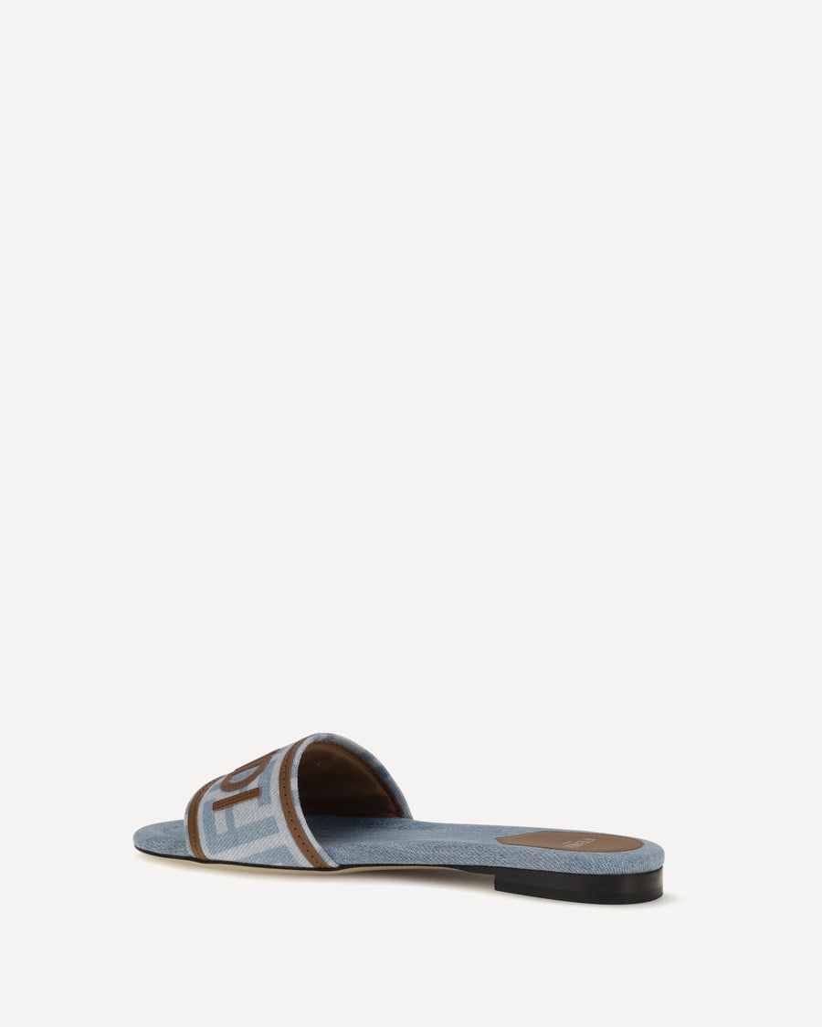 Fendi FF denim Sandals, view 2