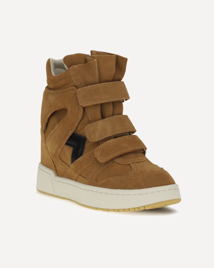 Isabel Marant Leather Sneakers, view 4