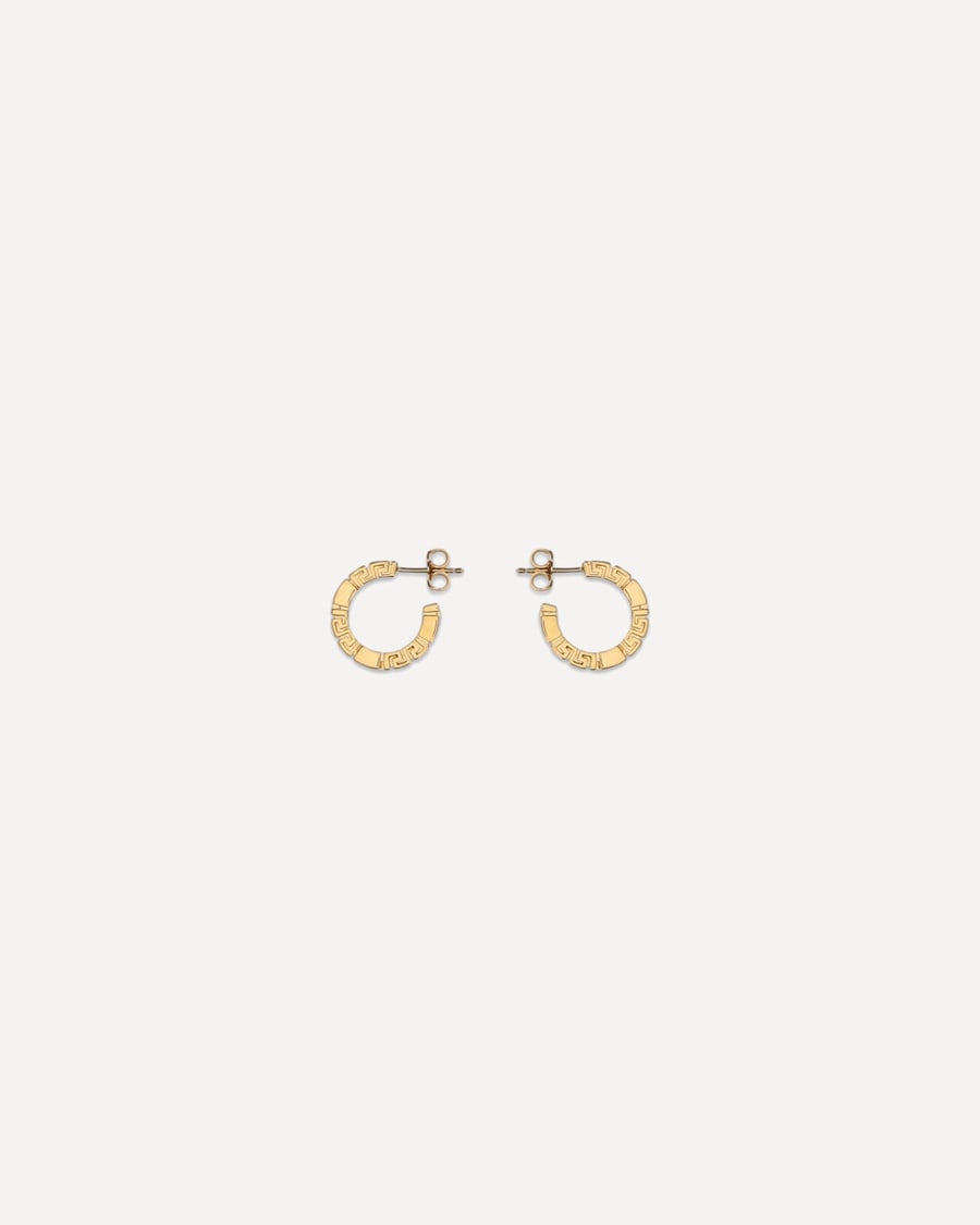 Versace Greca motif Earrings