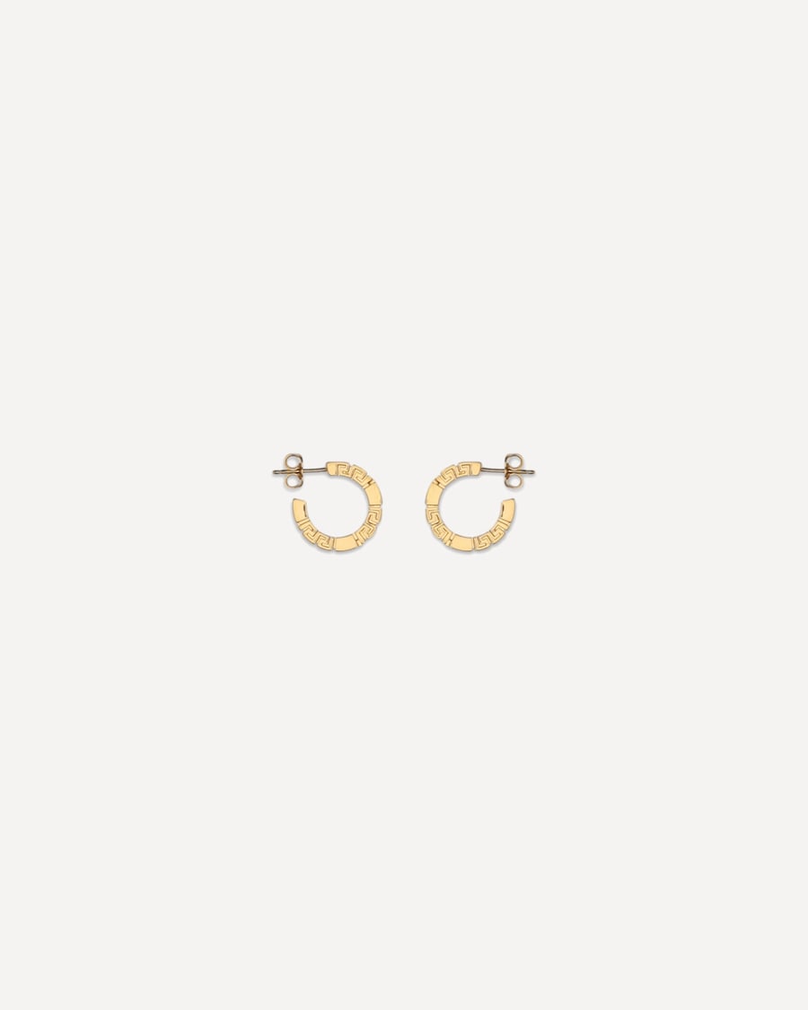 Versace Greca motif Earrings, view 2