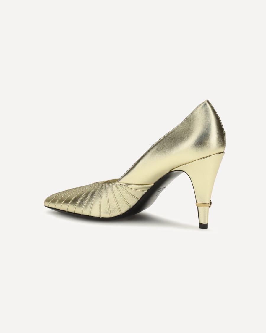 Versace Metallic leather Pumps, view 5