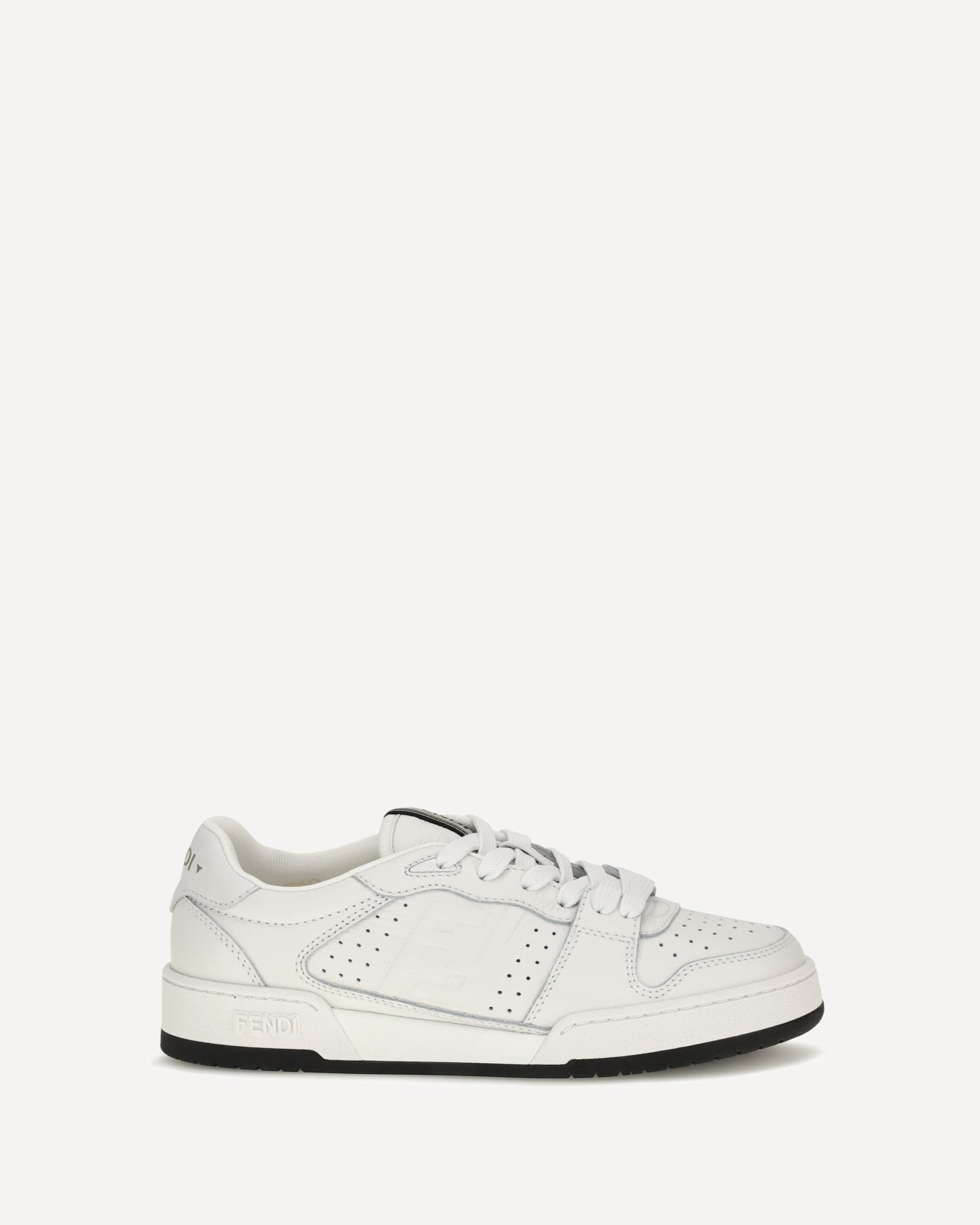 Fendi Match canvas and suede Sneakers