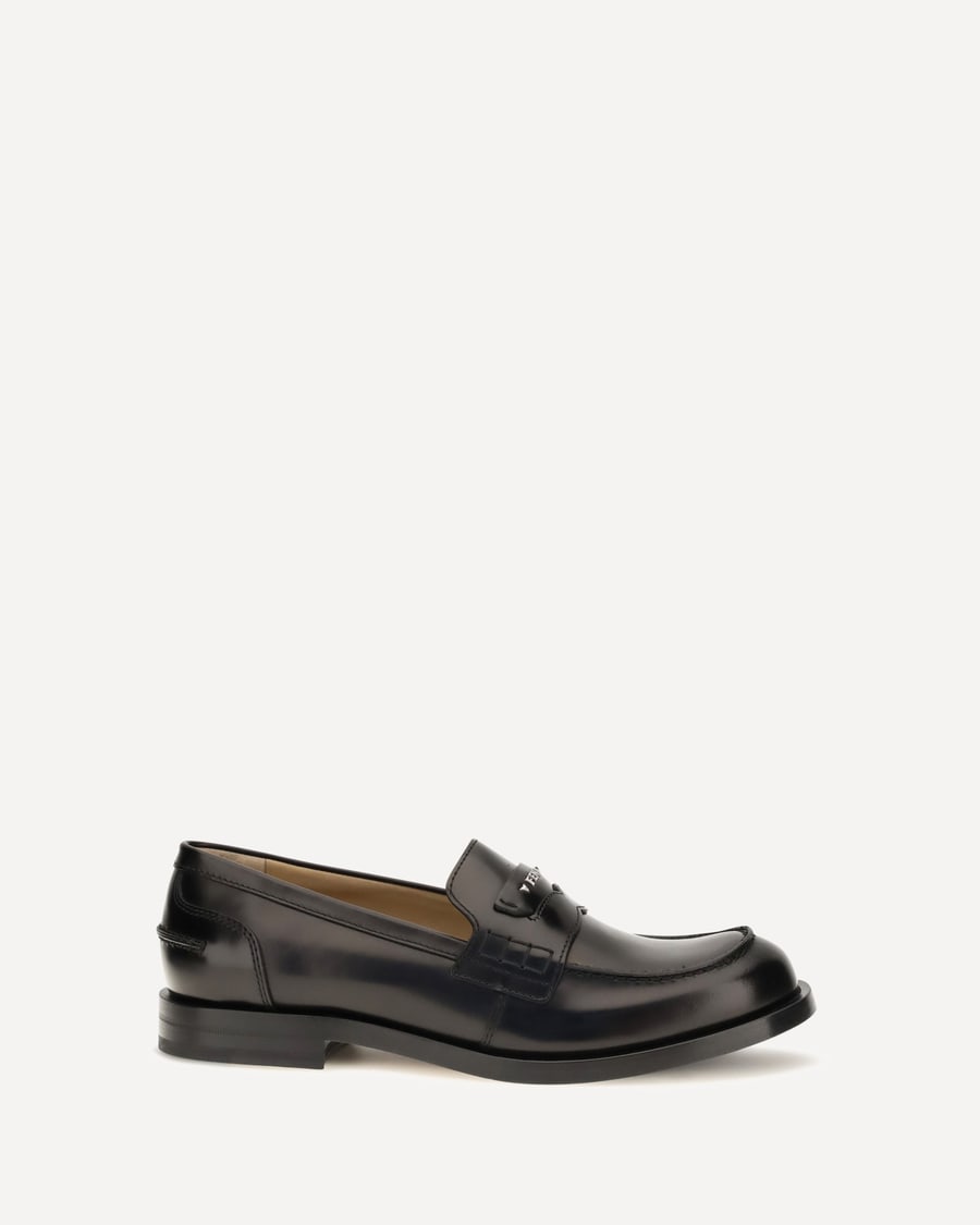 Fendi Ateneo calfskin Loafers