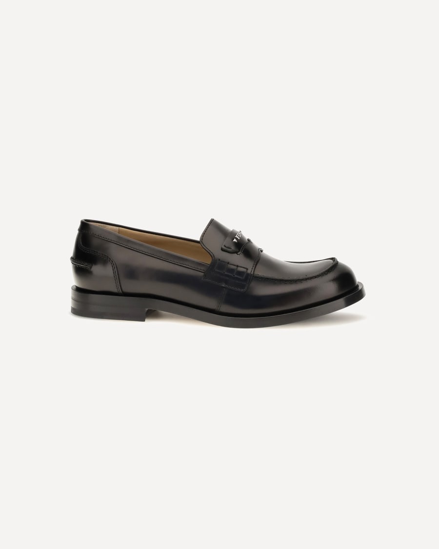 Fendi Ateneo calfskin Loafers, view 3