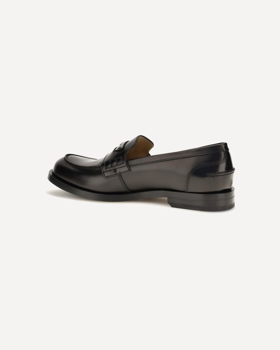 Fendi Ateneo calfskin Loafers, view 5