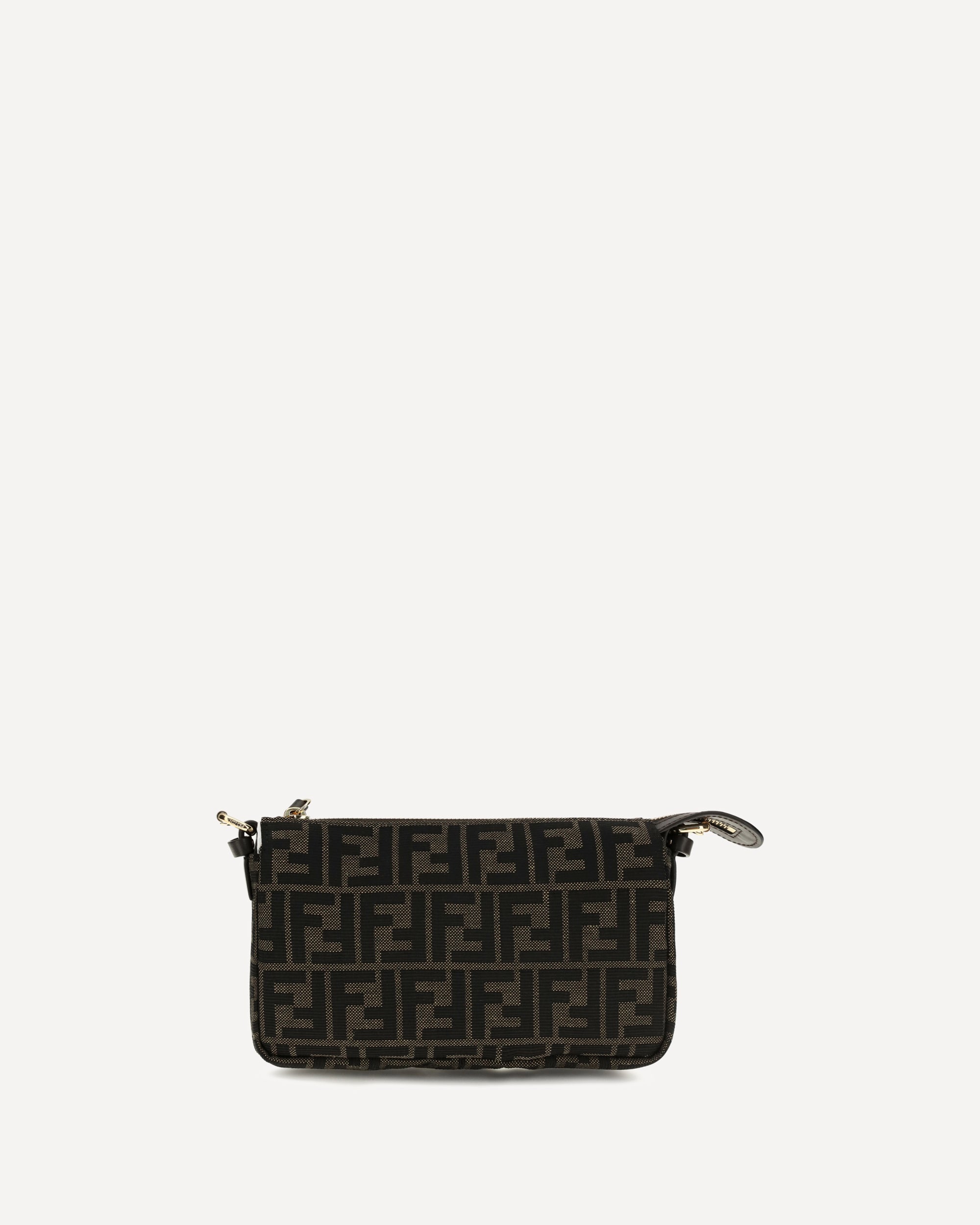 Fendi All-over monogram jacquard Shoulder Bag, view 2