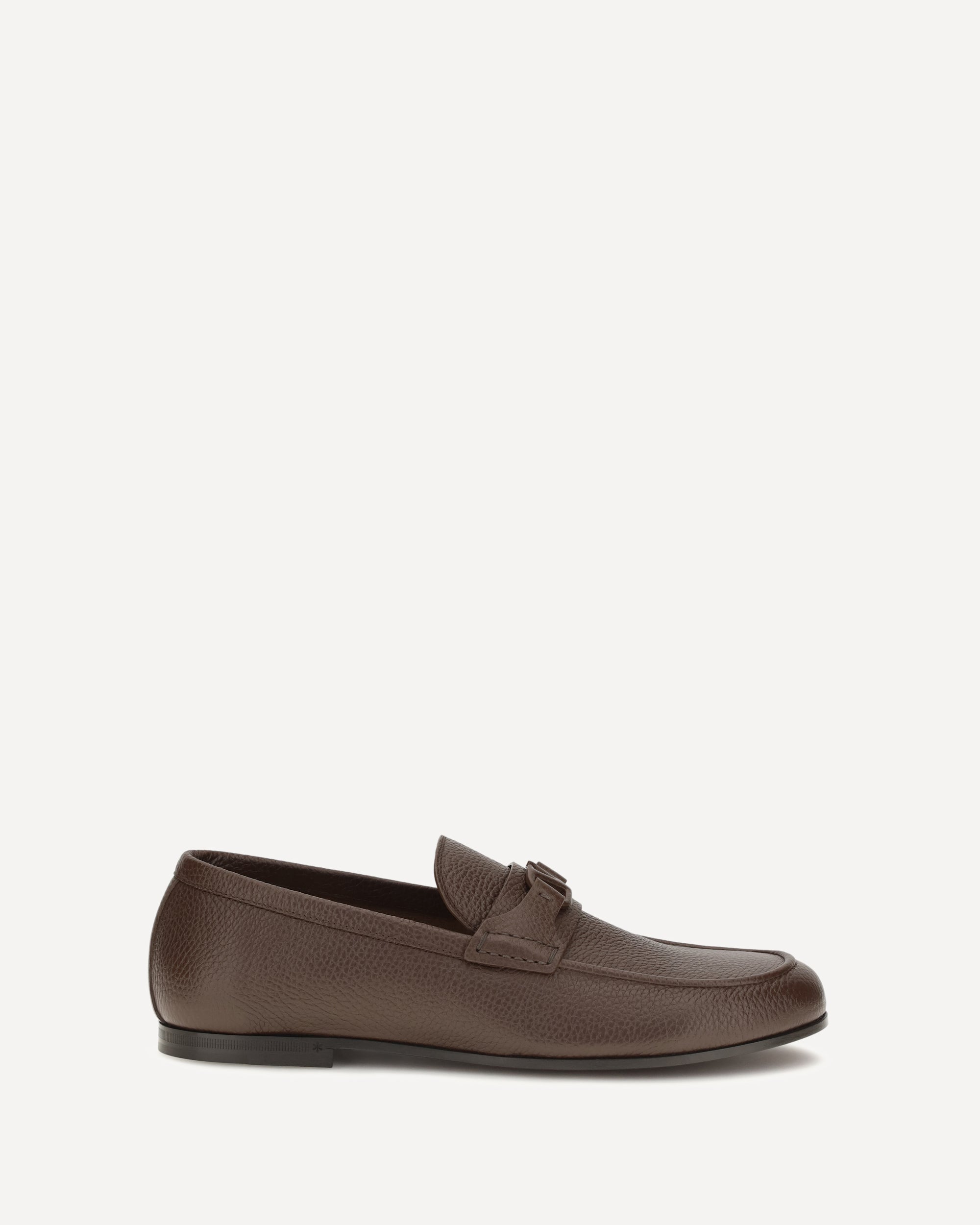Valentino Garavani VLogo Signature Loafers in deer leather