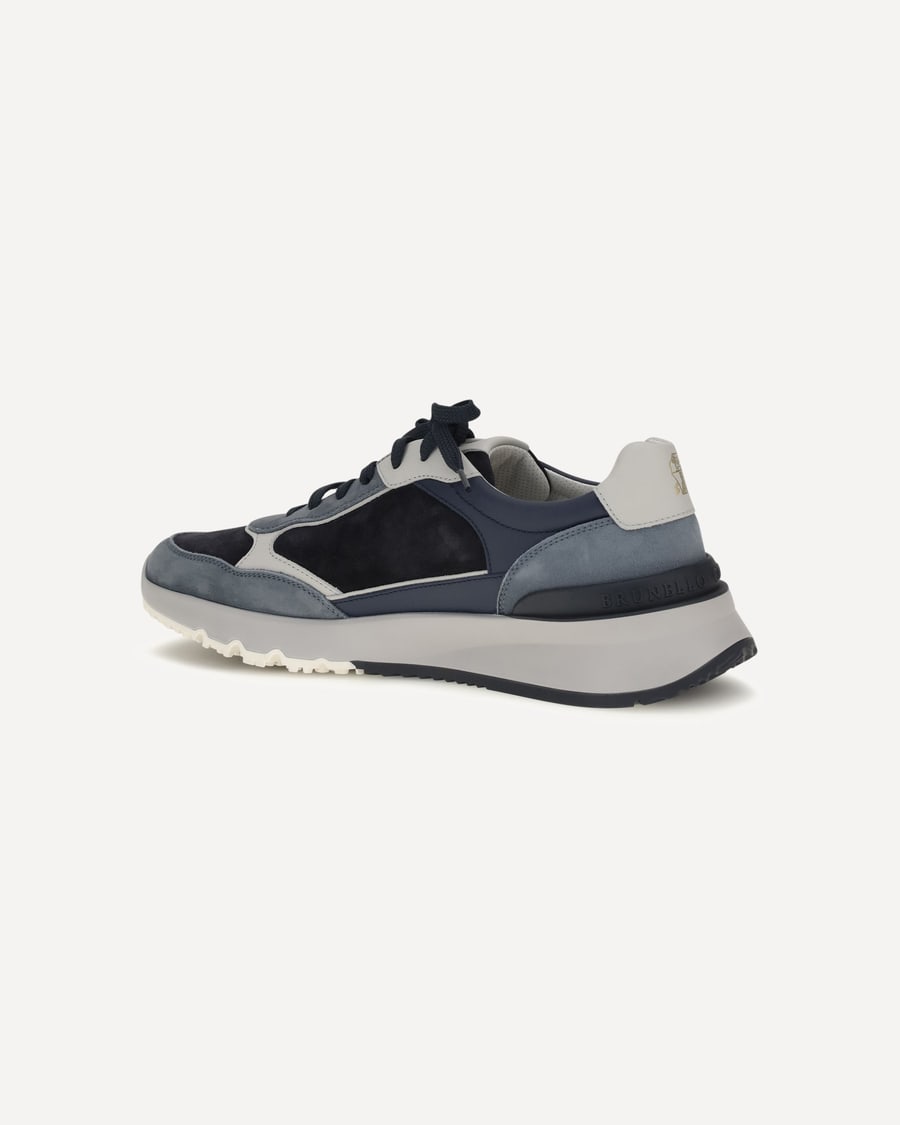Brunello Cucinelli Leather Sneakers, view 5