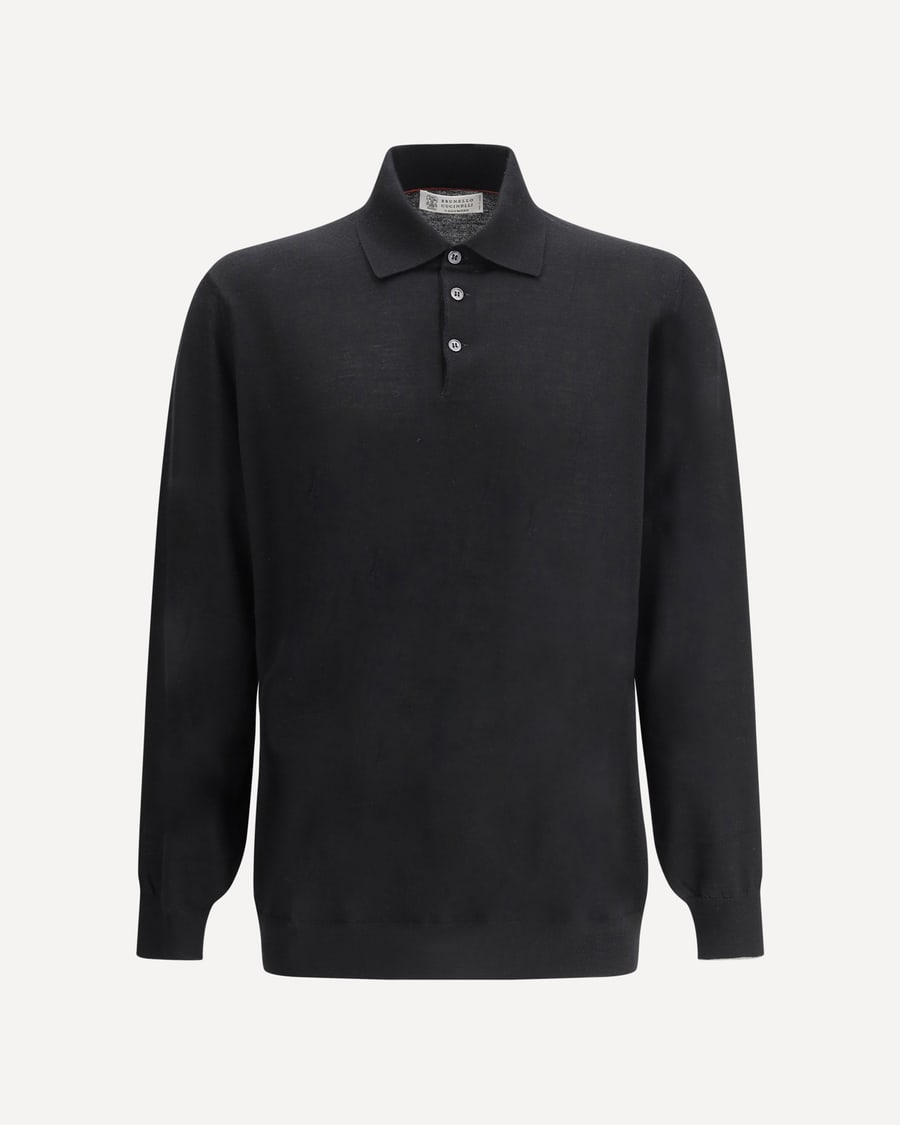 Brunello Cucinelli Virgin wool polo Sweater