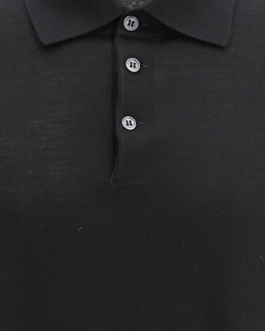 Brunello Cucinelli Virgin wool polo Sweater, view 5