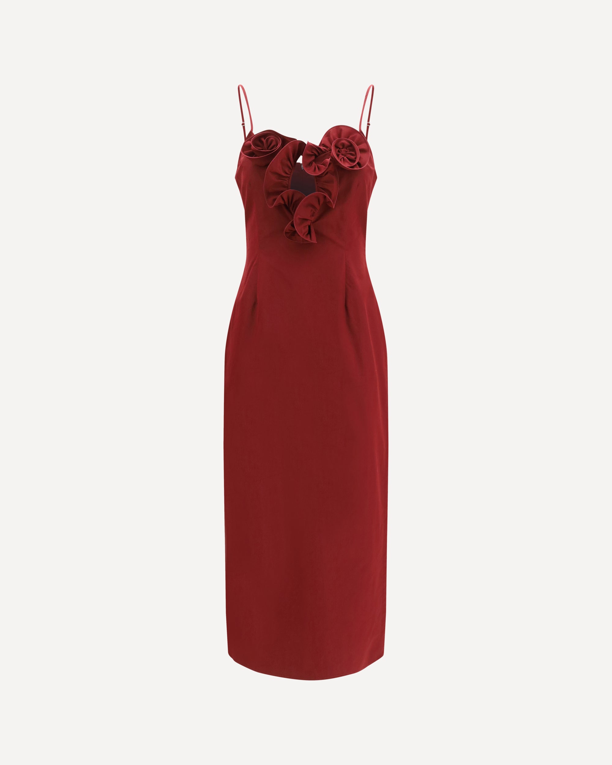 MAGDA BUTRYM Flower detail midi Dress