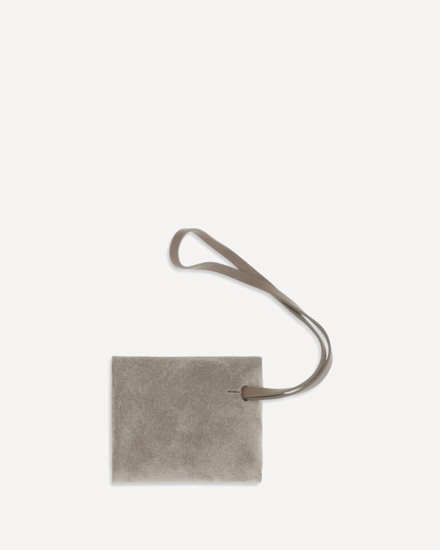 Brunello Cucinelli Suede Bag Charm, view 2
