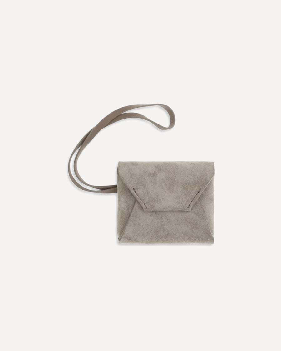 Brunello Cucinelli Suede Bag Charm, view 3