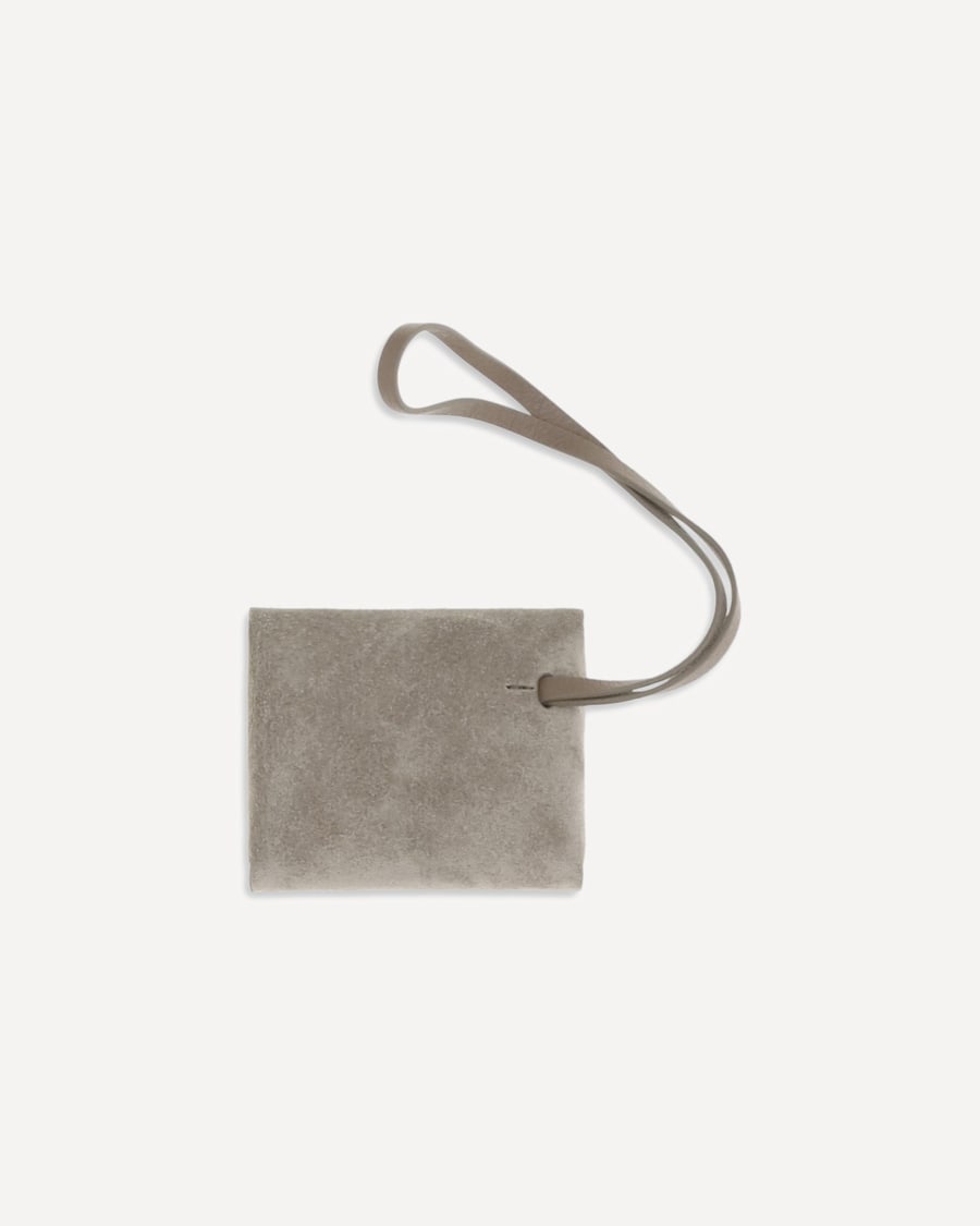 Brunello Cucinelli Suede Bag Charm, view 4