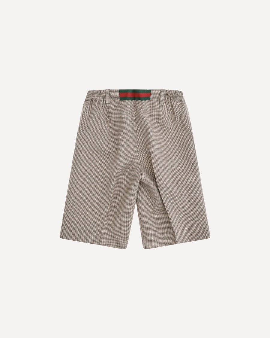 Gucci Wool Bermuda Shorts for Boy, view 2
