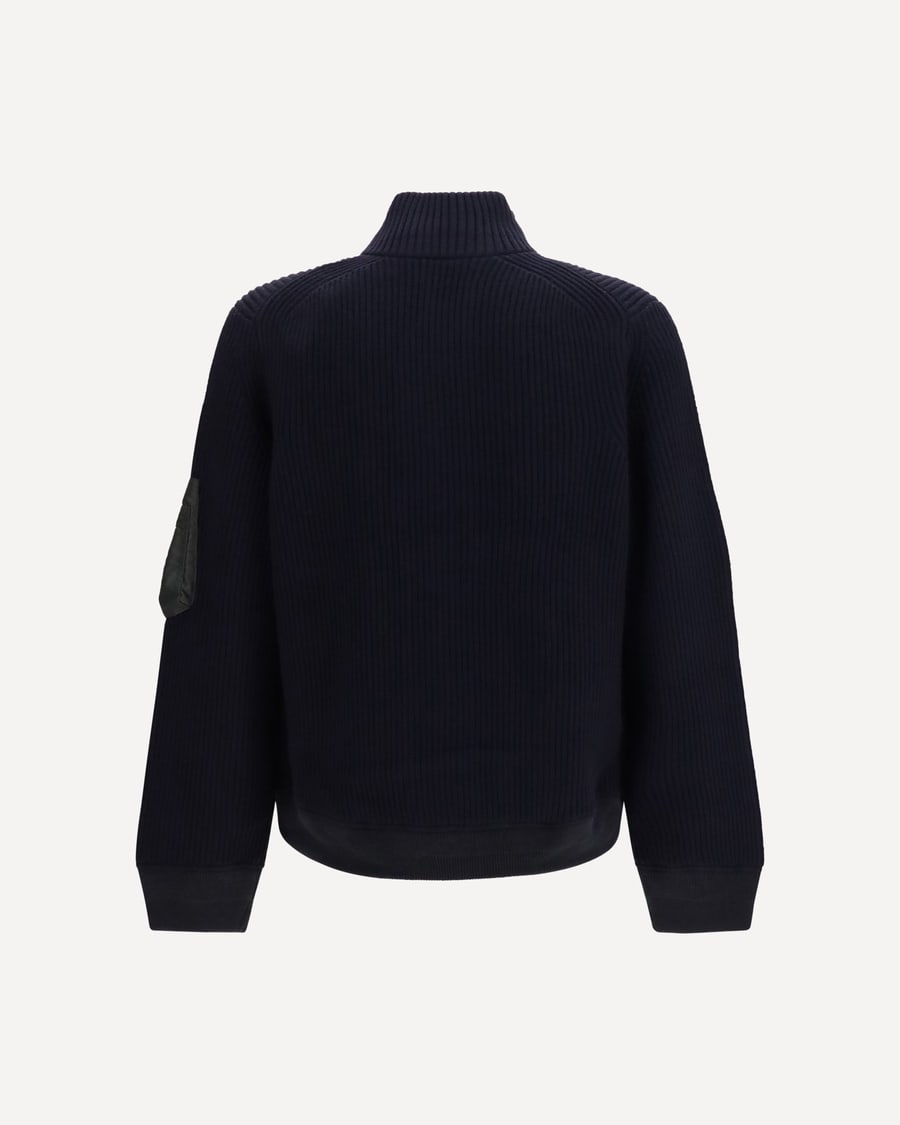 SACAI Ribbed Sweater, view 2