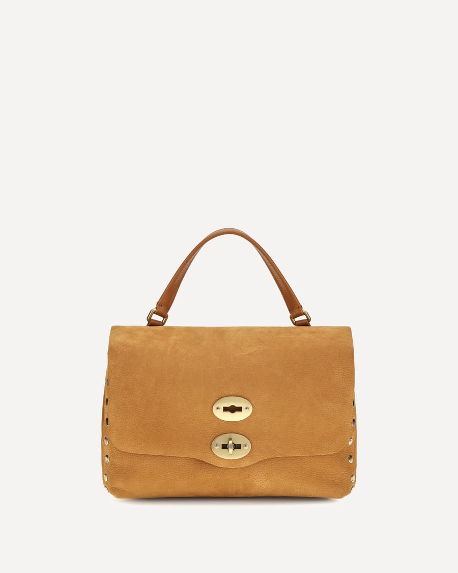 ZANELLATO Postina Jones suede Top Handle Bag