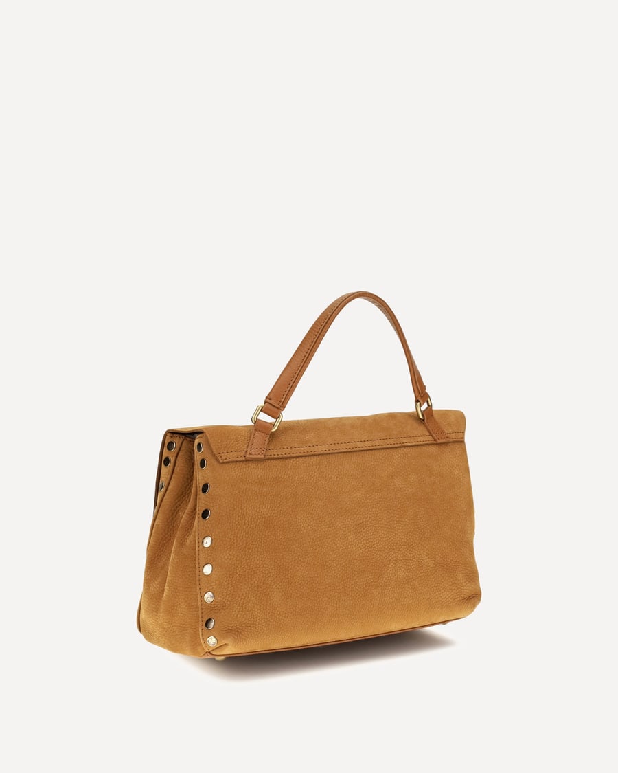ZANELLATO Postina Jones suede Top Handle Bag, view 2