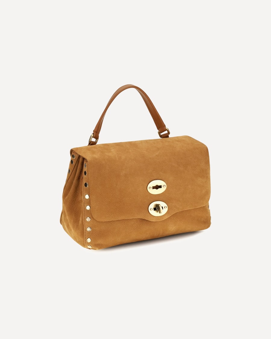ZANELLATO Postina Jones suede Top Handle Bag, view 4