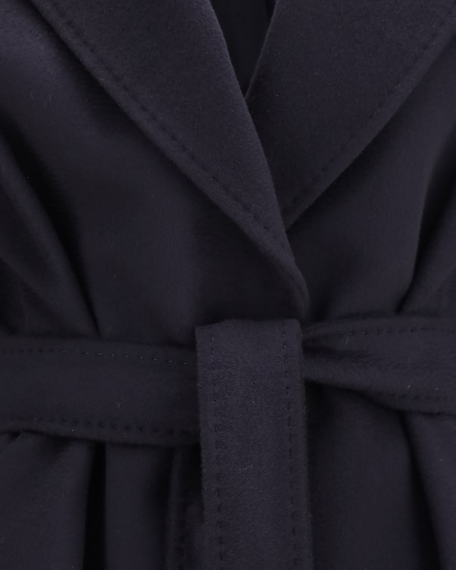 Max Mara Studio Wool Coat with peak lapels, view 5