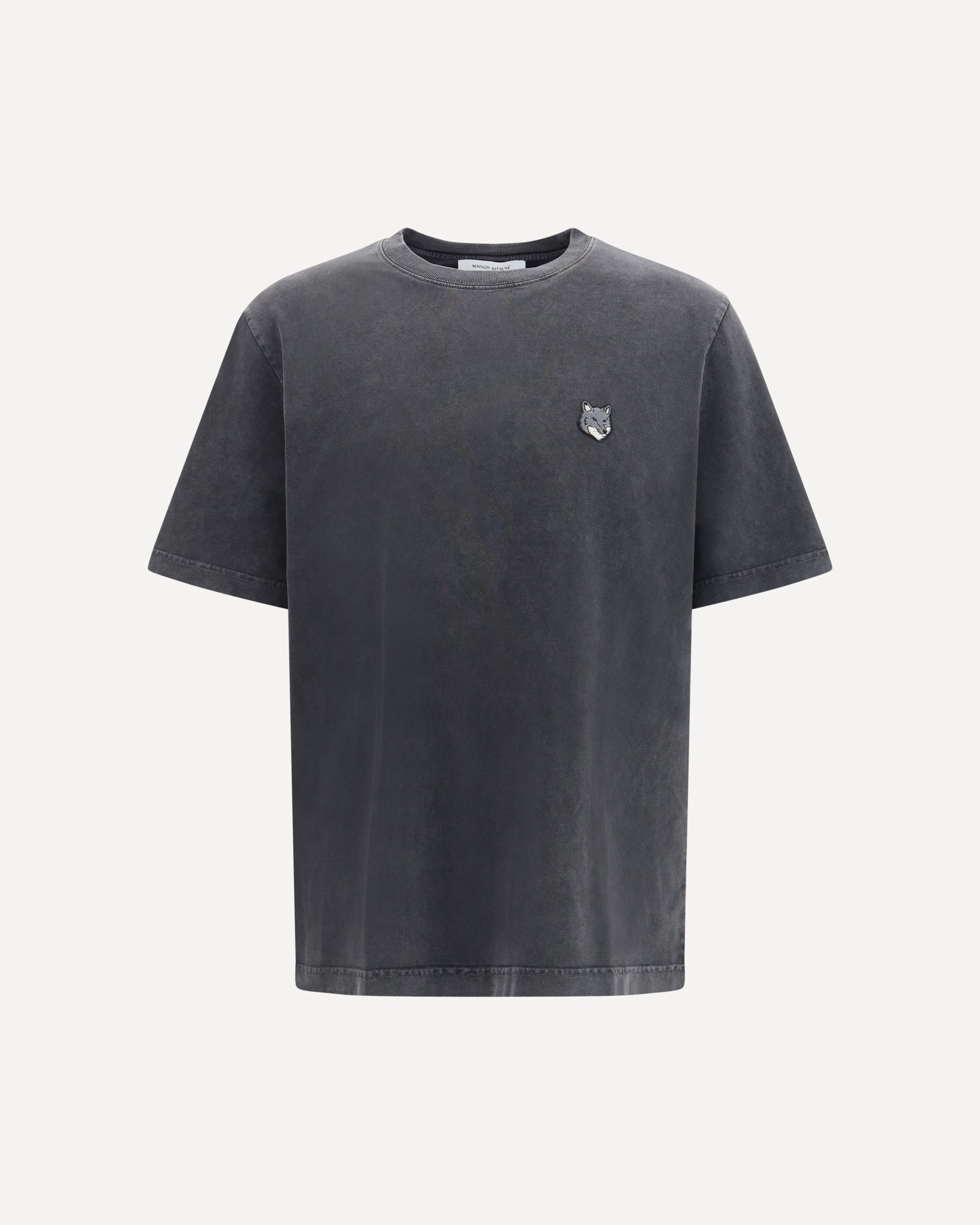 MAISON KITSUNÉ Fox Head Faded T-shirt