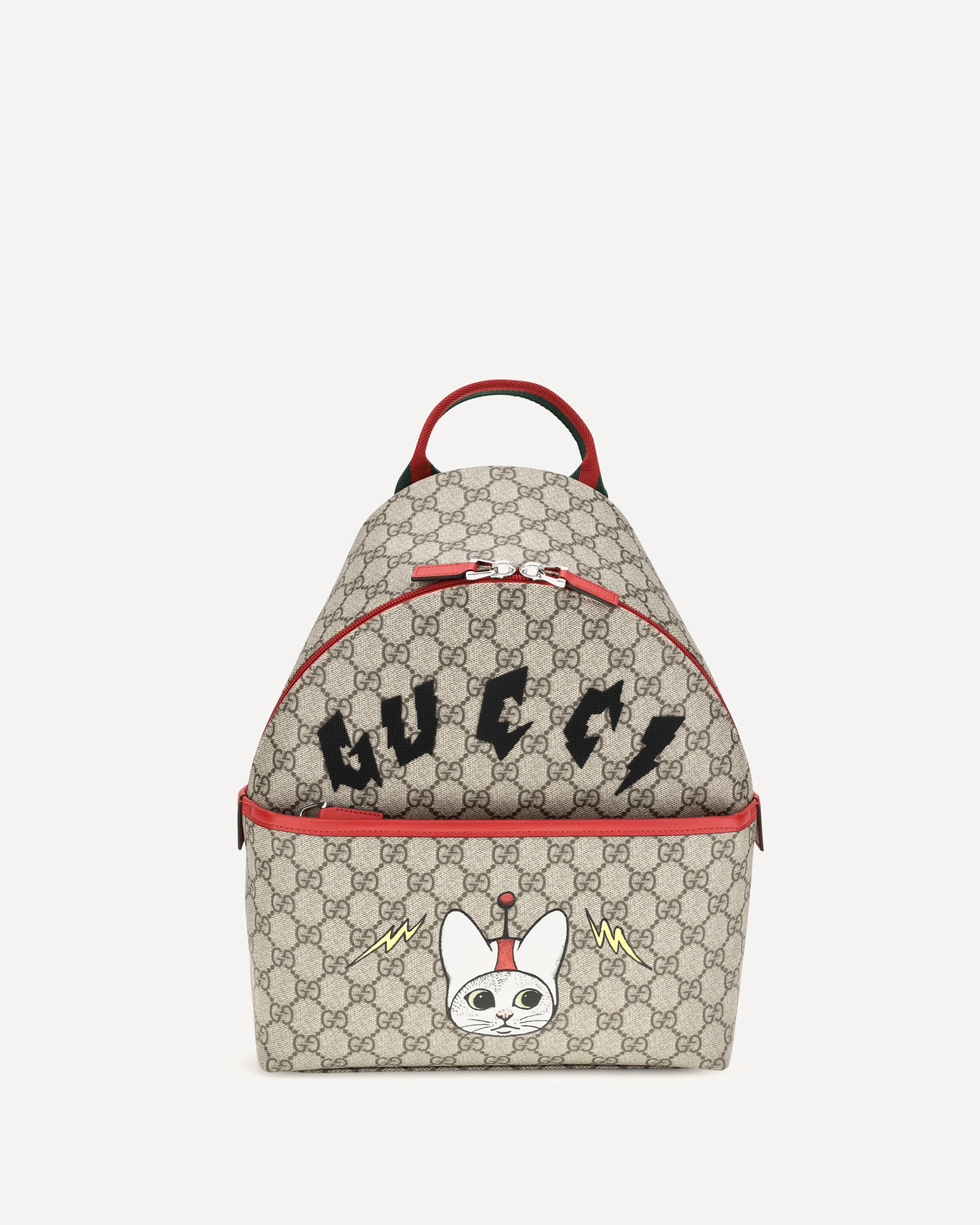 Gucci GG Cat Print Backpack for Boy