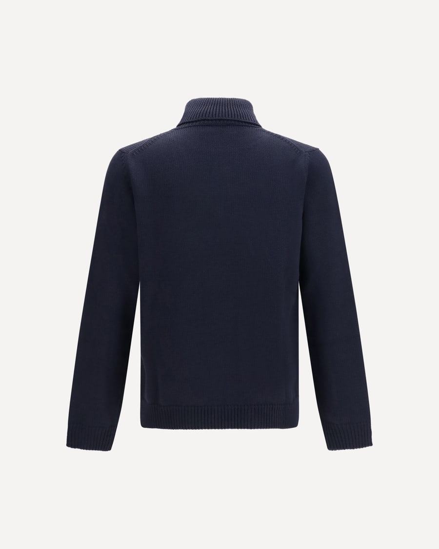 ROBERTO COLLINA Turtleneck wool Sweater, view 2