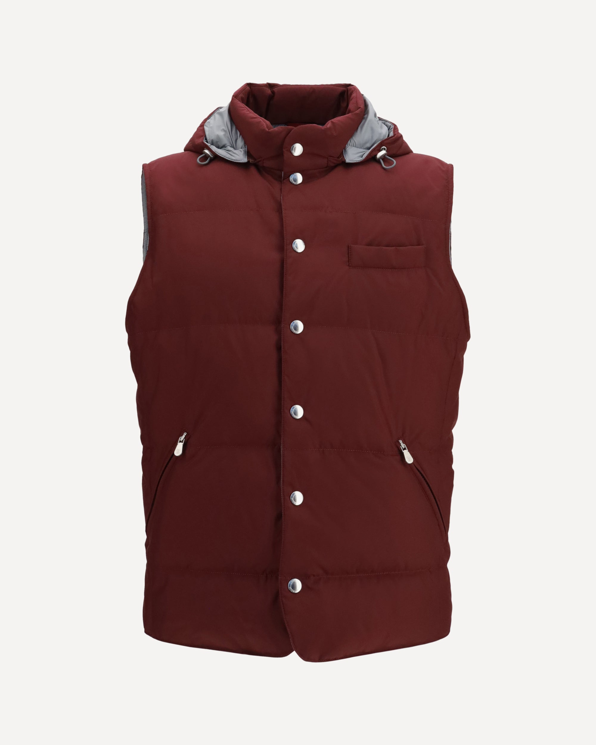 Brunello Cucinelli Sleeveless hooded Gilet